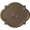 Ekena Millwork Waltz Ceiling Medallion (Fits Canopies up to 5 1/4"), 24"W x 20 1/2"H x 1 1/8"P, Warm Silver CM24WAWSS - alternate 1